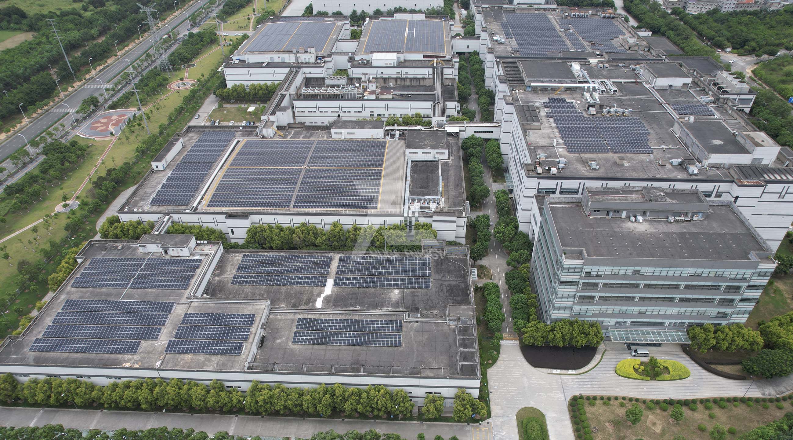 水泥屋顶分布式工商业光伏