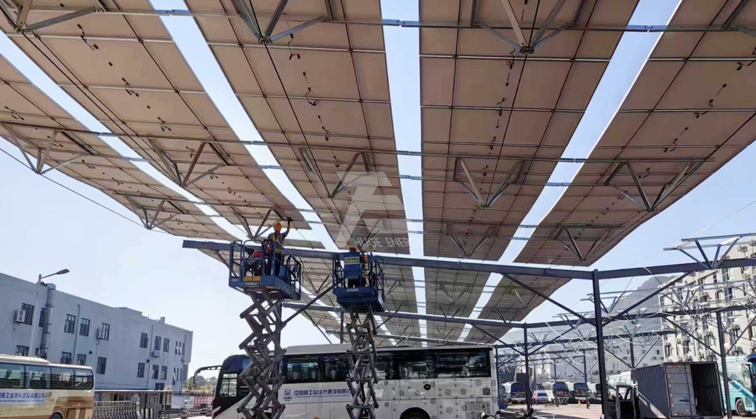 柔性支架光伏系统