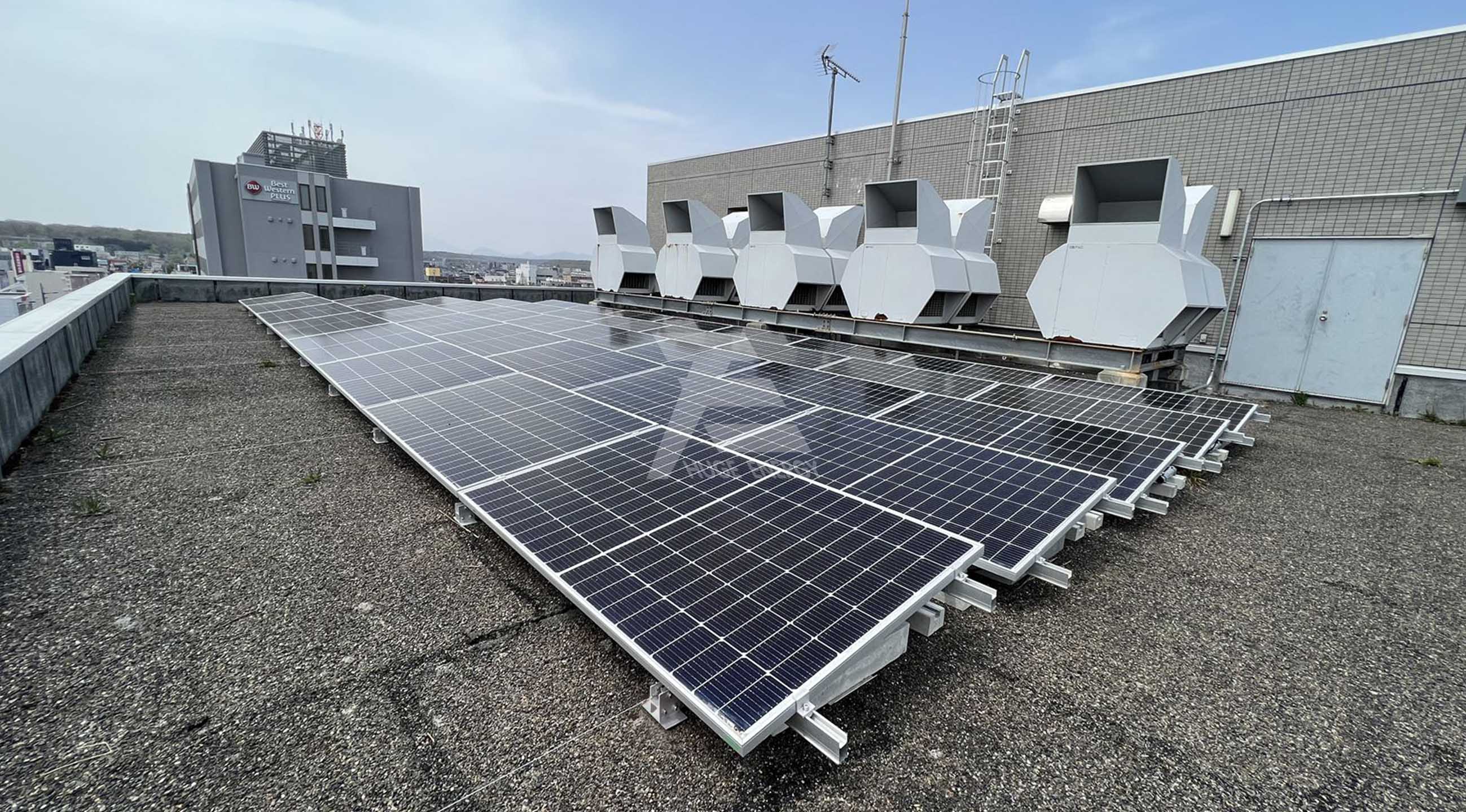 水泥屋顶光伏压载