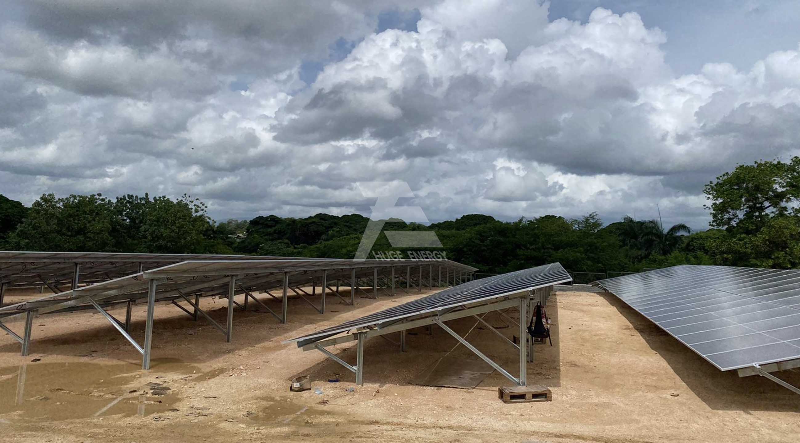 地面碳钢光伏支架