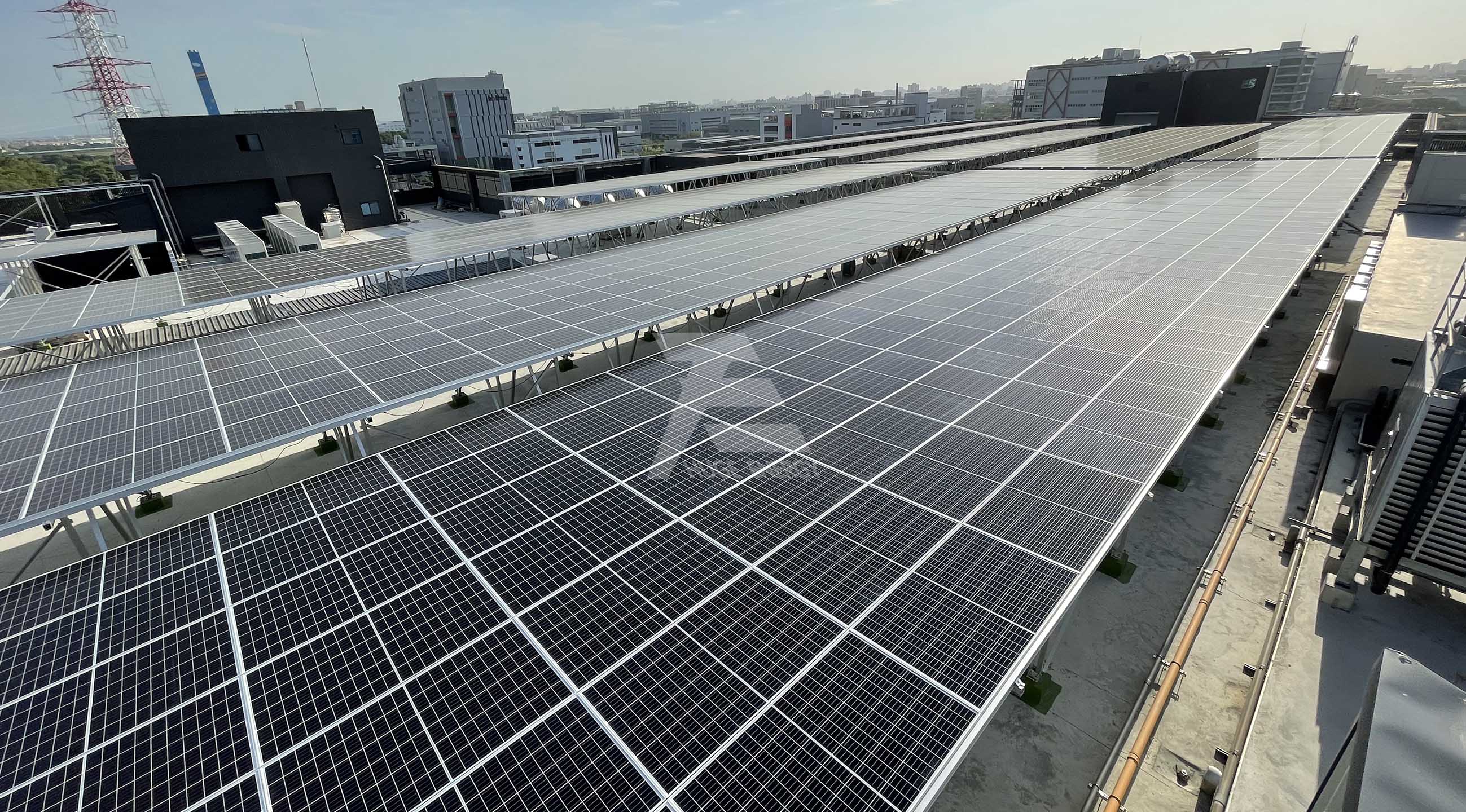 水泥屋顶光伏支架系统