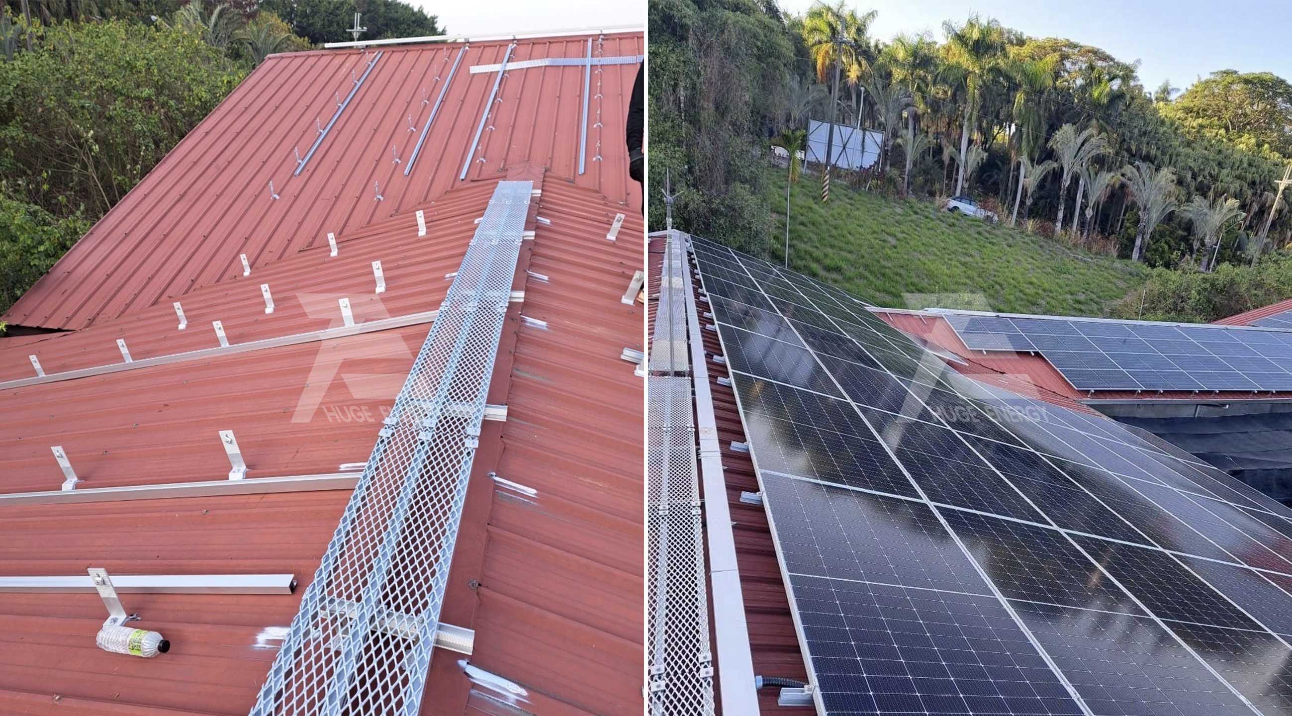 彩钢瓦屋顶光伏