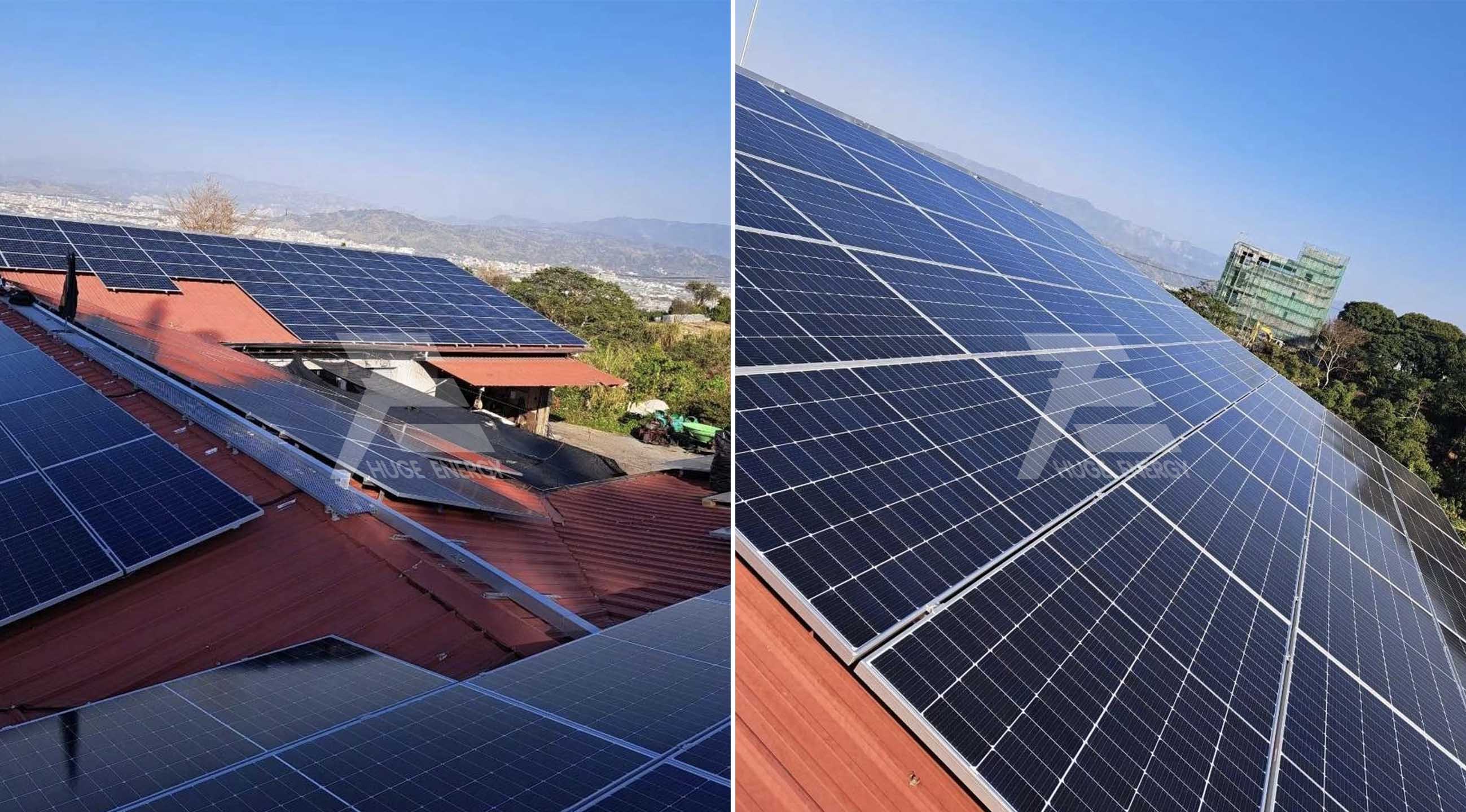 彩钢瓦屋顶光伏