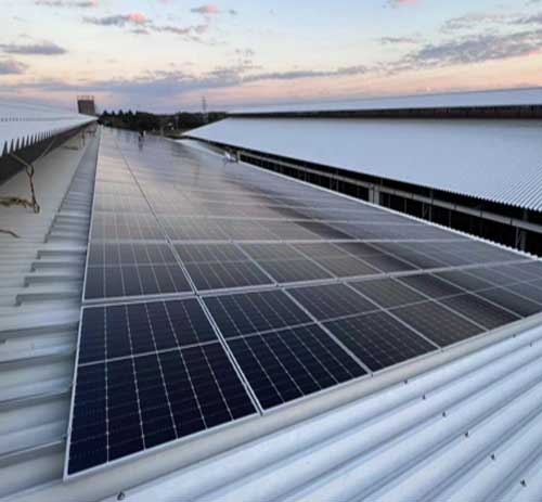 日本千叶县彩钢瓦光伏