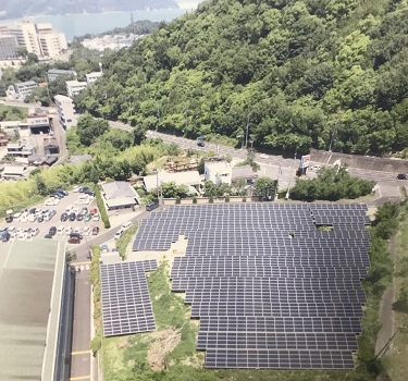 太阳能光伏发电厂503.44 KW，日本香川县
