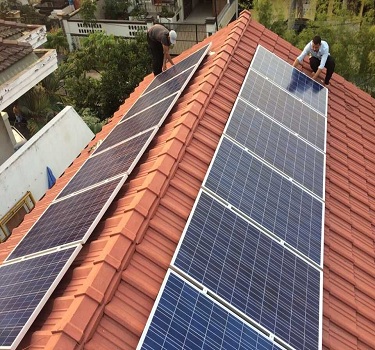 太阳能光伏瓦屋顶支架，斯里兰卡