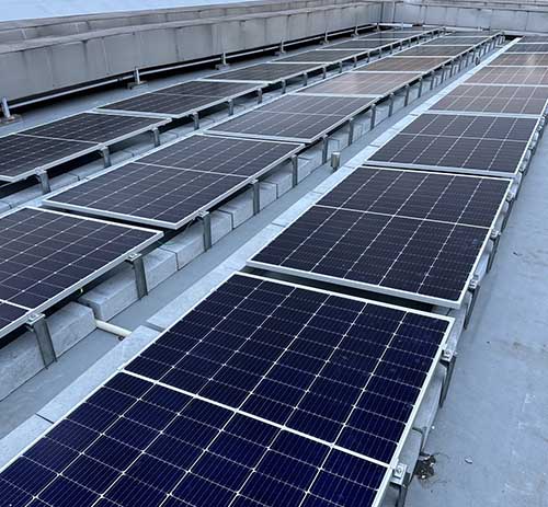 日本千叶县水泥压载光伏