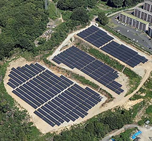 日本广岛县地面光伏