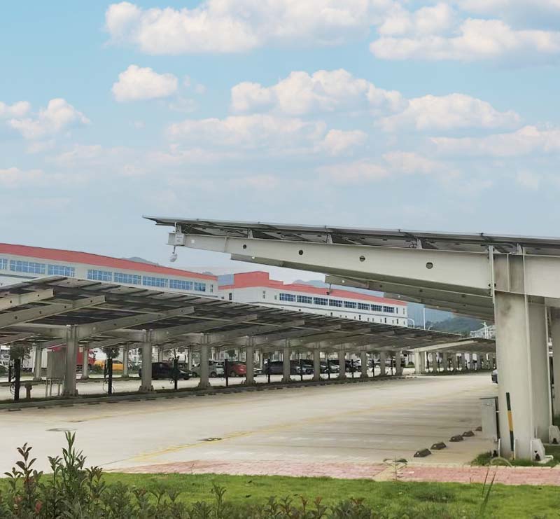 华电宁德时代三期光伏车棚