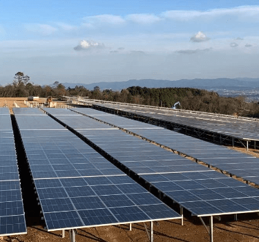 日本福井县的28MW太阳能支架项目