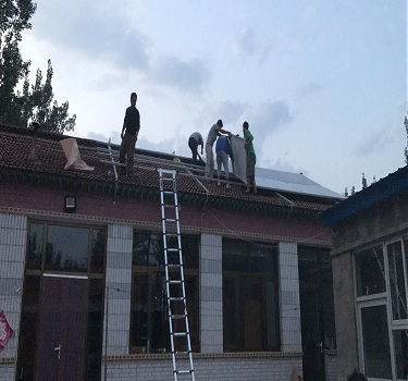 5KW屋顶光伏电站，山东潍坊